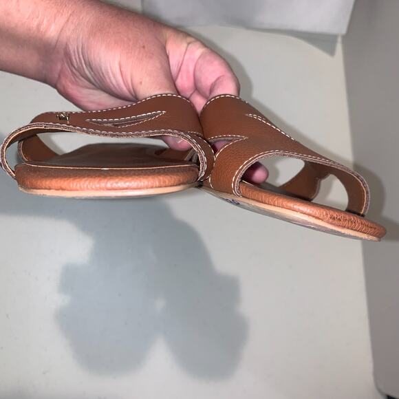 Kurt Geiger Womens Slides Slip On Shoes Size 40 9 US Brown Resort Vacation Flats - Picture 4 of 7